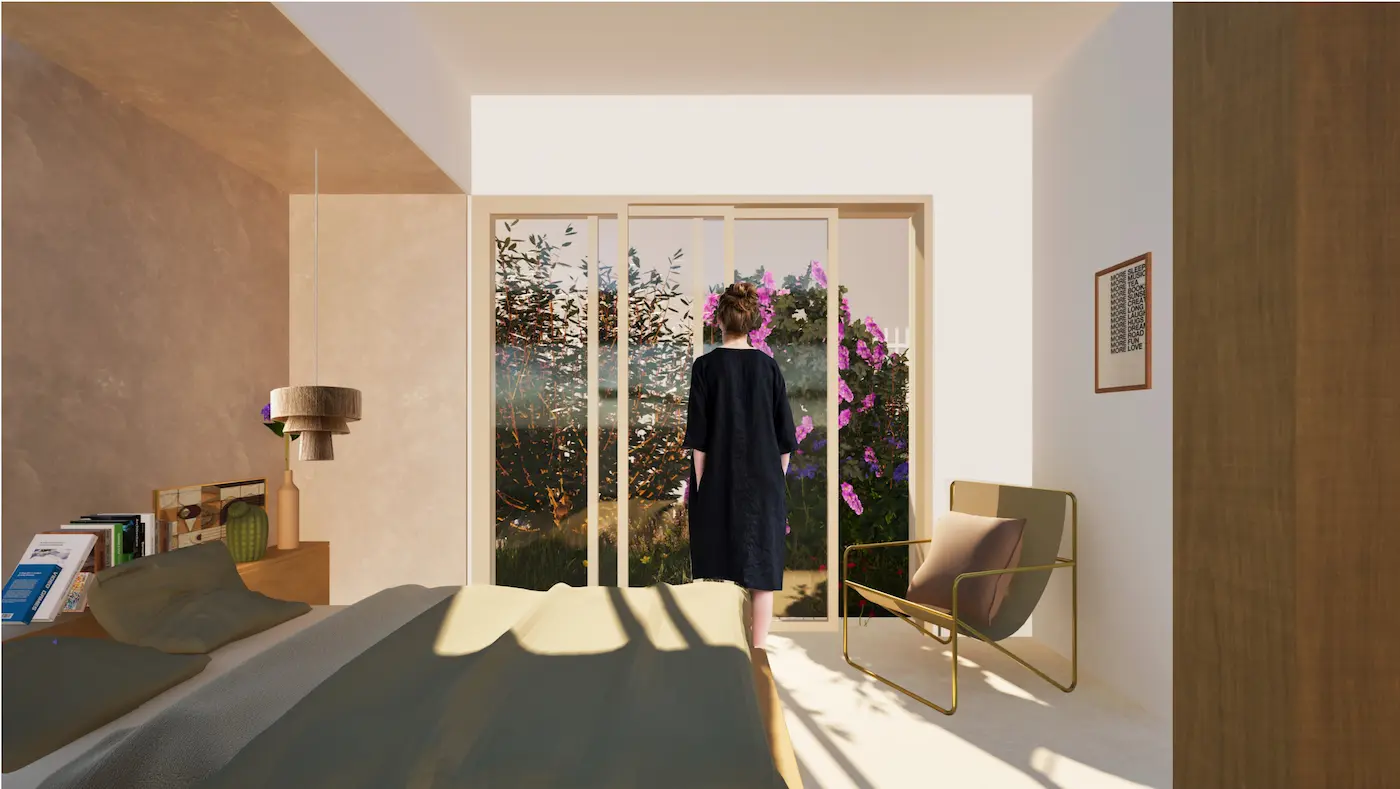 Maison neuve avec piscine et jardin Aix en Provence à vendre suite parentale