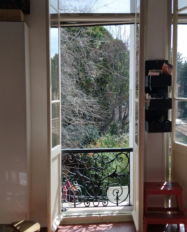 investissement locatif Septemes Les Vallons chambre vue jardin