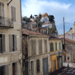 Appartement à rénover Marseille Vauban T3 vue depuis le balcon Sud