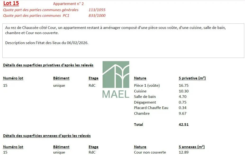 appartement à vendre à Aubagne T2