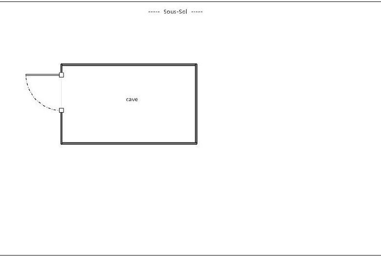 Studio à vendre Aix en Provence 25 m2 plan cave
